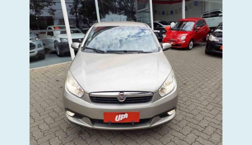 FIAT GRAND SIENA 1.4 MPI ATTRACTIVE 8V FLEX 4P - BEGE - 2013 Foto 2 (Grande)