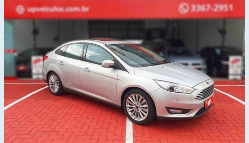 FORD FOCUS 2.0 TITANIUM 16V FLEX 4P POWERSHIFT - PRATA - 2018 Foto 2 (Grande)