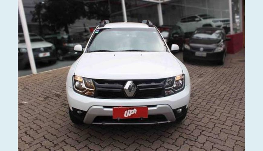 RENAULT DUSTER 2.0 16V HI-FLEX DYNAMIQUE 4WD - BRANCO - 2019 Foto 2 (Grande)