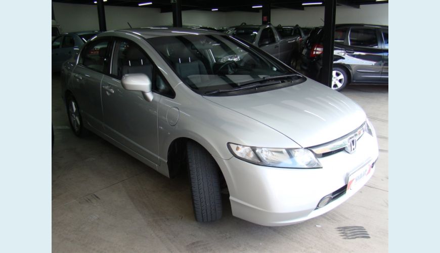 HONDA CIVIC 1.8 LXS 16V 4P - PRATA - 2008 Foto 2 (Grande)