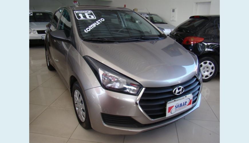 HYUNDAI HB 20 1.0 COMFORT PLUS 12V FLEX 4P - PRATA - 2016 Foto 2 (Grande)