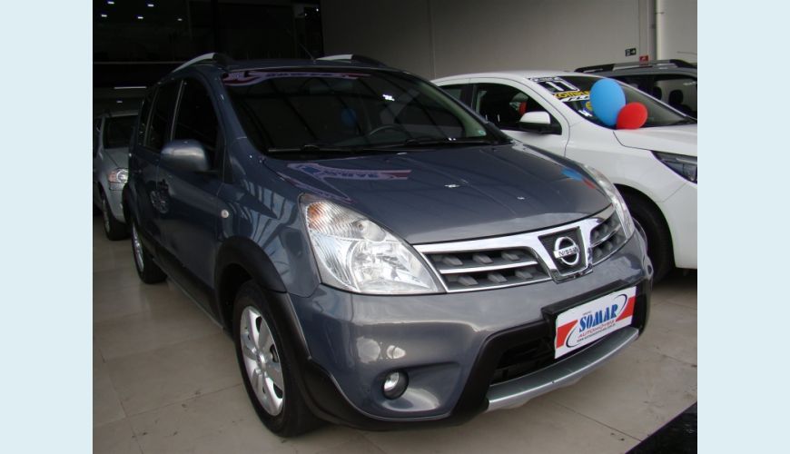 NISSAN LIVINA 1.8 SL X-GEAR 16V FLEX 4P AUT. - CINZA - 2013 Foto 2 (Grande)