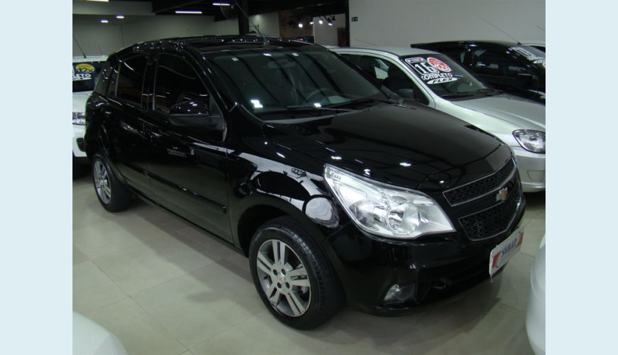 CHEVROLET AGILE 1.4 MPFI LTZ 8V FLEX 4P AUT. - PRETO - 2013 Foto 2 (Grande)