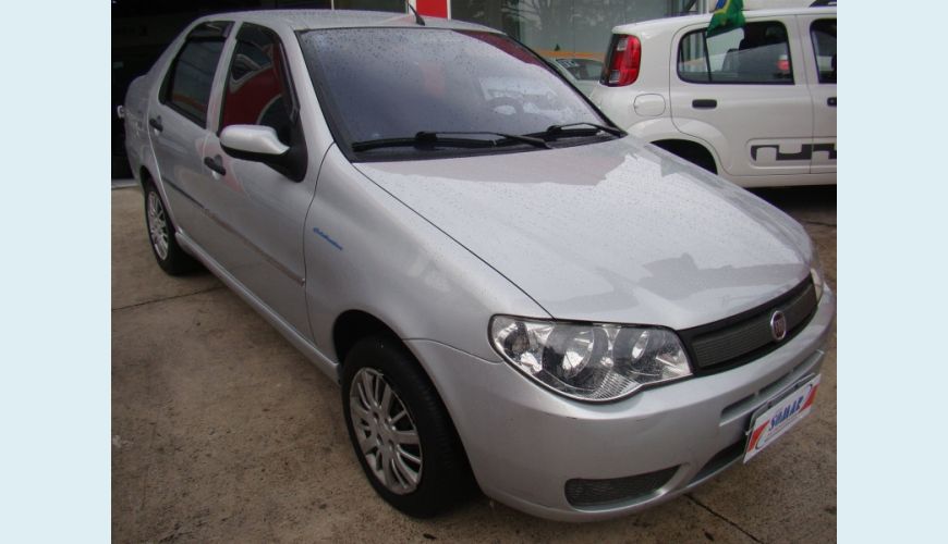 FIAT SIENA 1.0 MPI FIRE 8V FLEX 4P - PRATA - 2010 Foto 2 (Grande)