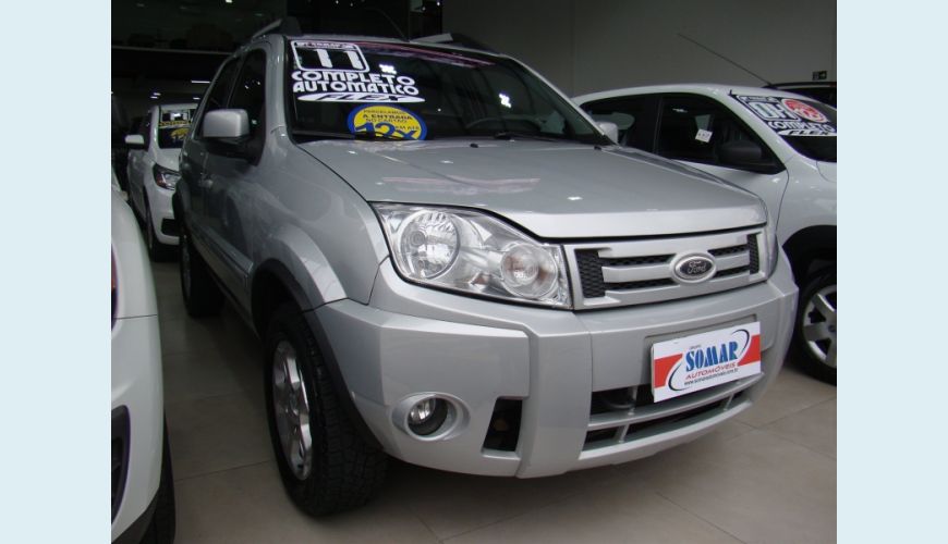 FORD ECOSPORT 2.0 XLT 16V FLEX 4P AUT. - PRATA - 2011 Foto 2 (Grande)
