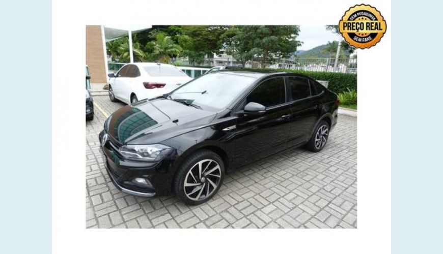 VOLKSWAGEN VIRTUS 1.0 200 TSI COMFORTLINE AUT. - PRETO - 2019 Foto 2 (Grande)
