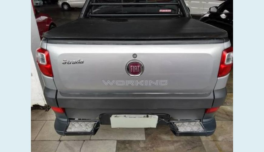 FIAT STRADA 1.4 MPI HARD WORKING CD 8V FLEX 3P - PRATA - 2017 Foto 2 (Grande)