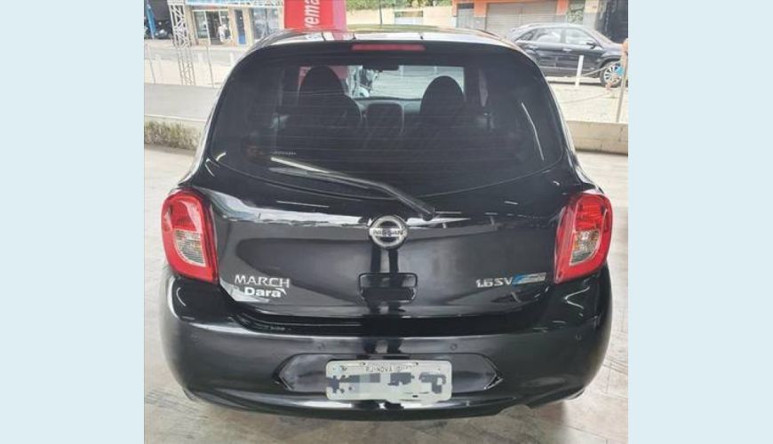 NISSAN MARCH 1.6 SV 16V FLEX 4P XTRONIC - PRETO - 2018 Foto 2 (Grande)