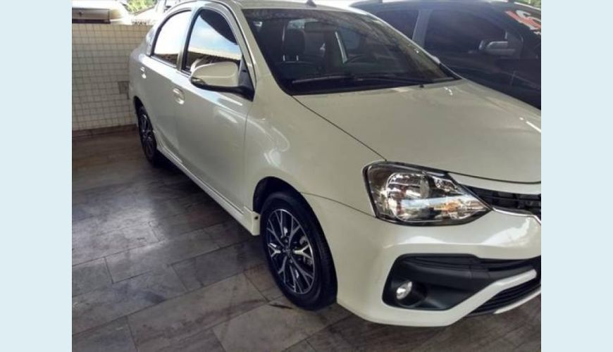 TOYOTA ETIOS 1.5 PLATINUM SEDAN 16V FLEX 4P AUT. - BRANCO - 2018 Foto 2 (Grande)