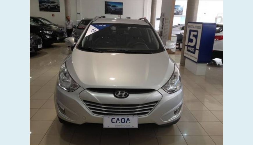 HYUNDAI IX35 2.0 MPFI GLS 16V FLEX 4P AUT. - PRATA - 2015 Foto 2 (Grande)