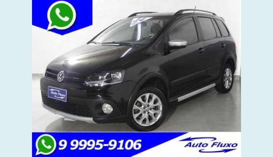 VOLKSWAGEN SPACE CROSS 1.6 MI 8V FLEX 4P - PRETO - 2014 Foto 2 (Grande)
