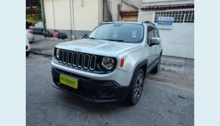JEEP RENEGADE 1.8 16V FLEX LONGITUDE 4P AUT. - PRATA - 2016 Foto 2 (Grande)