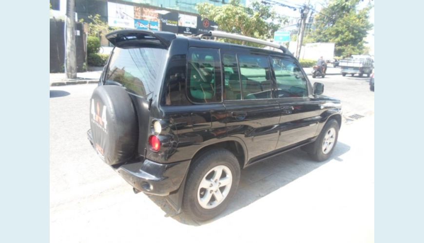 MITSUBISHI PAJERO TR4 2.0 4X4 16V 140CV FLEX 4P AUT. - PRETO - 2009 Foto 2 (Grande)