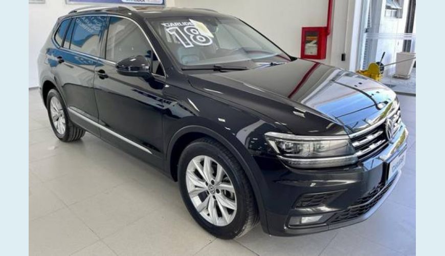 VOLKSWAGEN TIGUAN 1.4 250 TSI TOTAL FLEX ALLSPACE COMFORTLINE TIPTRONIC - PRETO - 2018 Foto 2 (Grande)