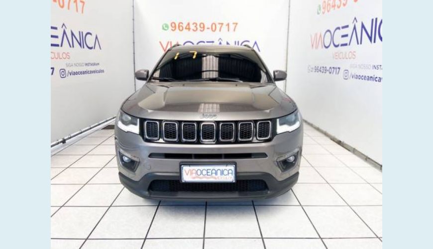 JEEP COMPASS 2.0 16V FLEX LONGITUDE AUT. - CINZA - 2017 Foto 2 (Grande)