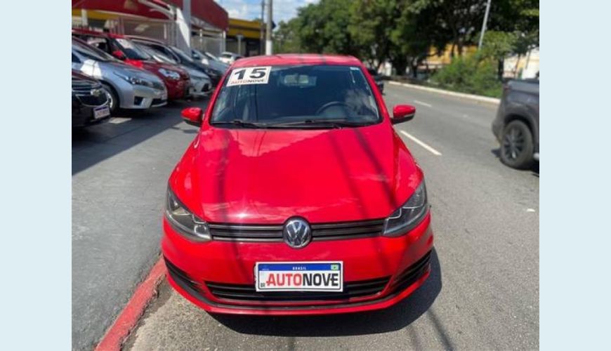 VOLKSWAGEN FOX 1.0 MI TRENDLINE 8V FLEX 4P - VERMELHO - 2015 Foto 2 (Grande)