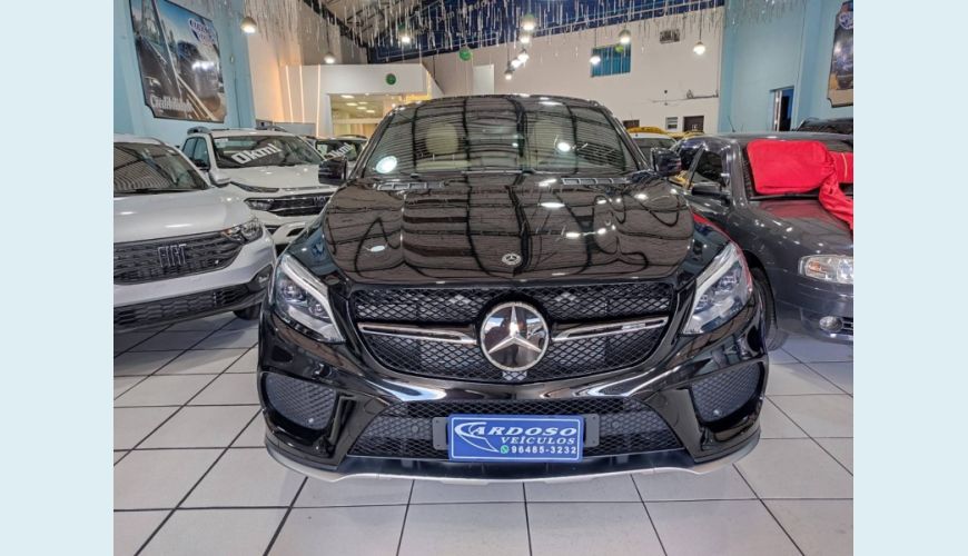 MERCEDES-BENZ GLE 43 AMG 3.0 V6 COUPÉ 4MATIC 9G-TRONIC - PRETO - 2018 Foto 2 (Grande)