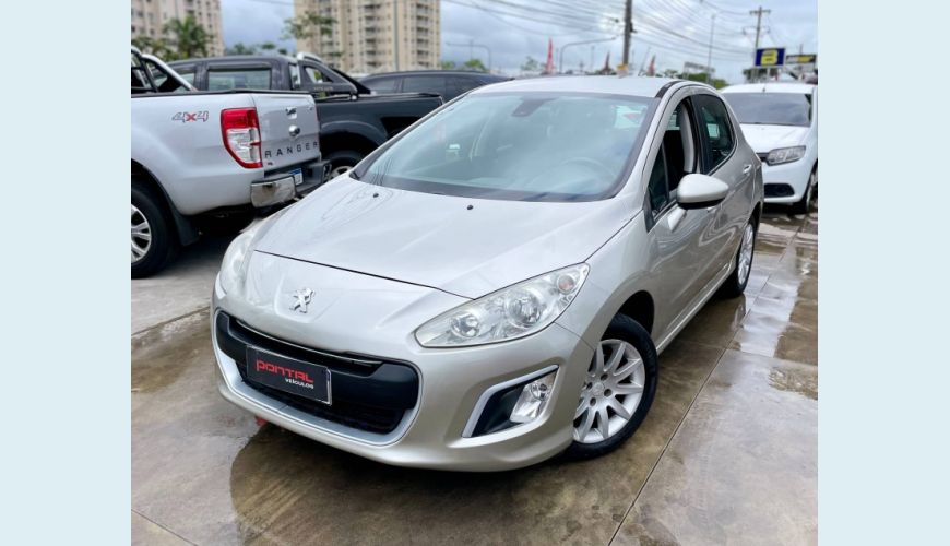 PEUGEOT 308 1.6 ALLURE 16V FLEX 4P - CINZA - 2013 Foto 2 (Grande)