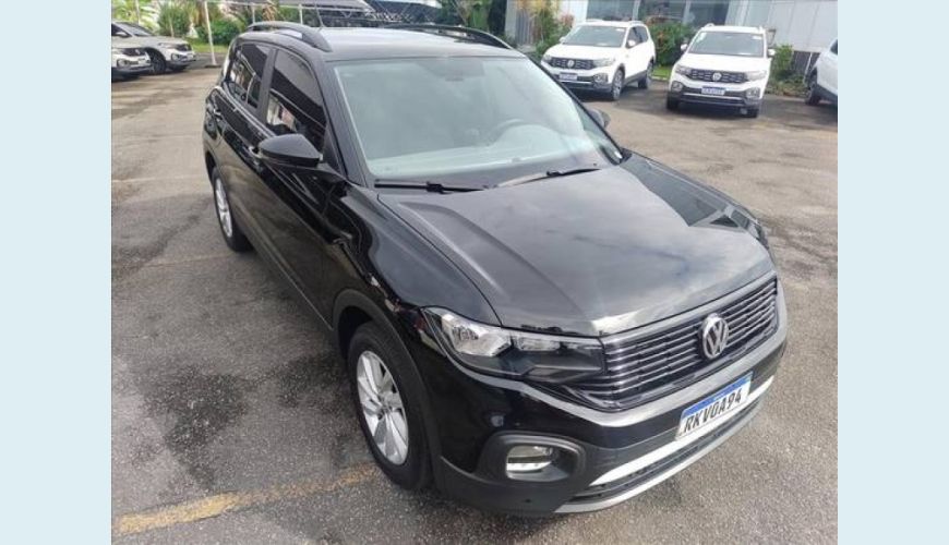VOLKSWAGEN T-CROSS 1.0 200 TSI TOTAL FLEX AUT. - PRETO - 2020 Foto 2 (Grande)