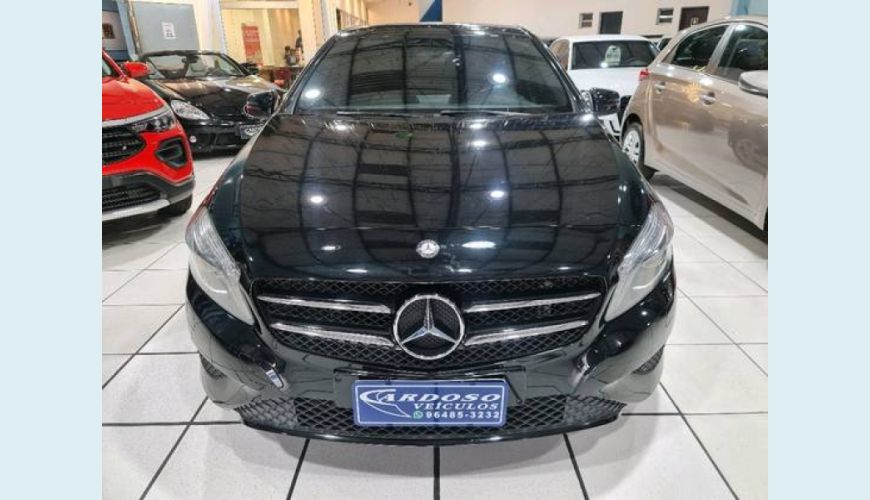 MERCEDES-BENZ A 200 1.6 TURBO 16V FLEX 4P AUT. - PRETO - 2015 Foto 2 (Grande)