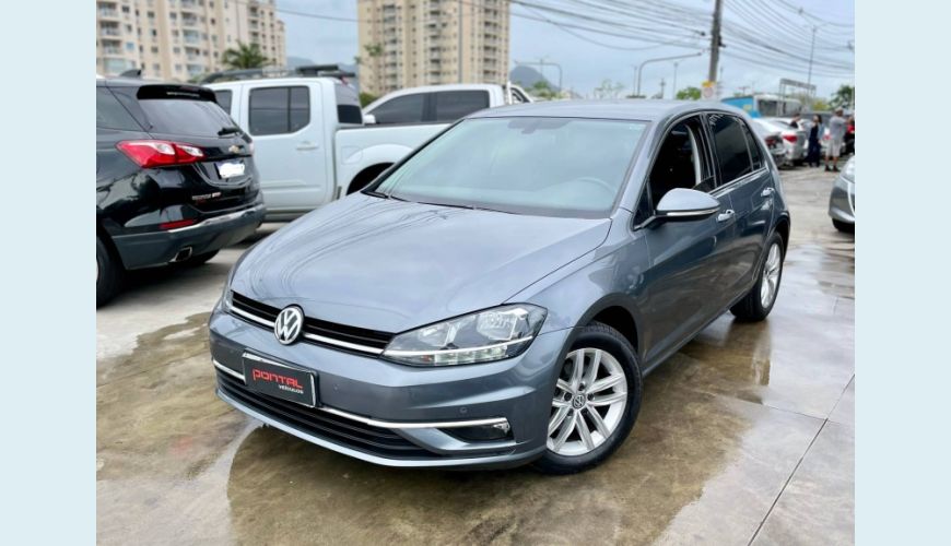 VOLKSWAGEN GOLF 1.4 250 TSI TOTAL FLEX HIGHLINE TIPTRONIC - CINZA - 2018 Foto 2 (Grande)
