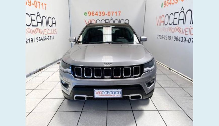 JEEP COMPASS 2.0 16V DIESEL LIMITED 4X4 AUT. - PRATA - 2019 Foto 2 (Grande)