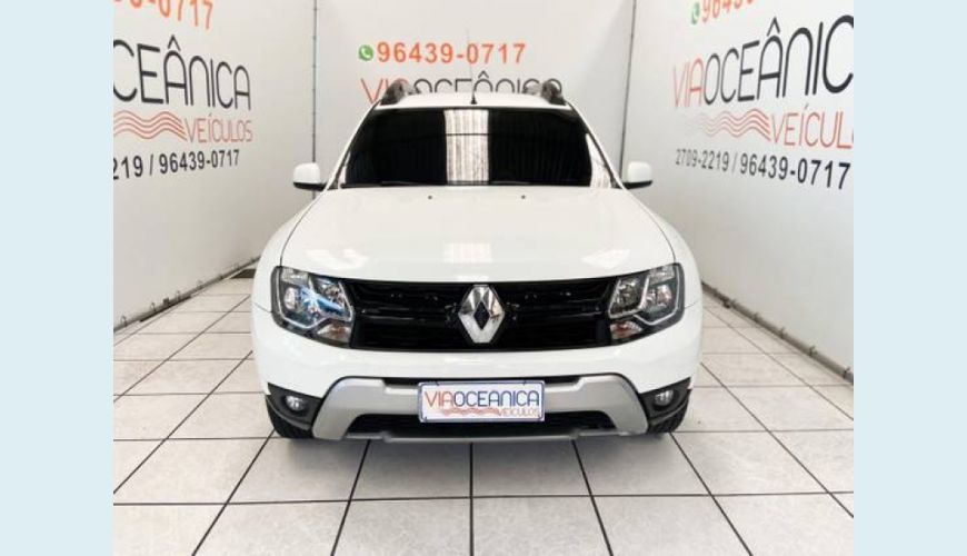 RENAULT DUSTER 1.6 16V SCE FLEX DYNAMIQUE X-TRONIC - BRANCO - 2019 Foto 2 (Grande)