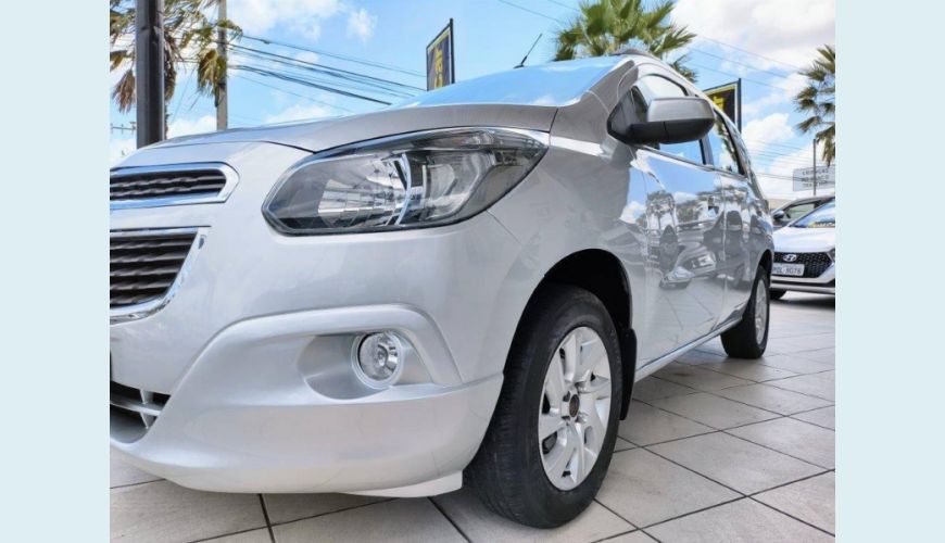 CHEVROLET SPIN 1.8 LTZ 8V FLEX 4P AUT. - PRATA - 2015 Foto 2 (Grande)
