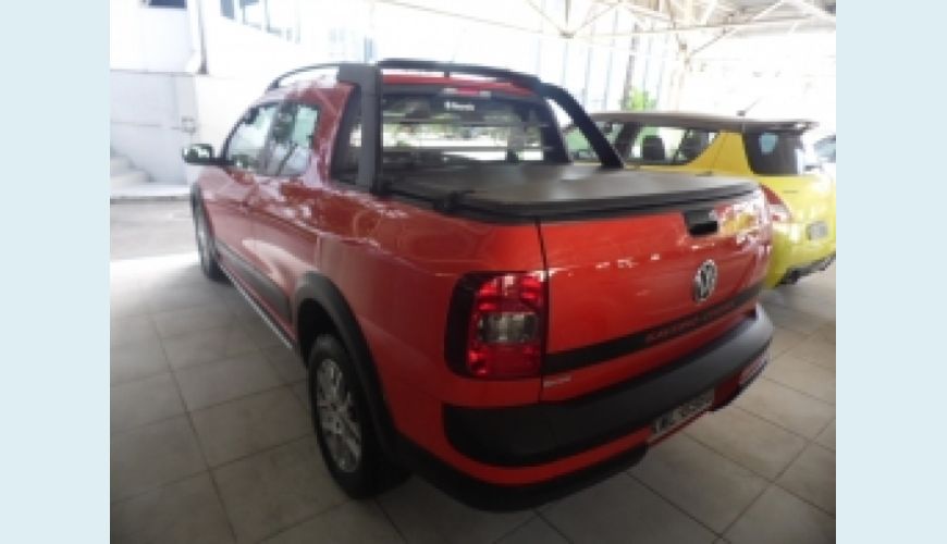 VOLKSWAGEN SAVEIRO 1.6 CROSS CD 16V FLEX 2P - LARANJA - 2015 Foto 2 (Grande)