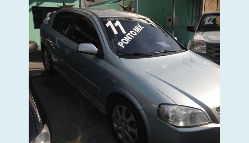 CHEVROLET ASTRA 2.0 MPFI ADVANTAGE 8V FLEX 4P - PRATA - 2011 Foto 2 (Grande)