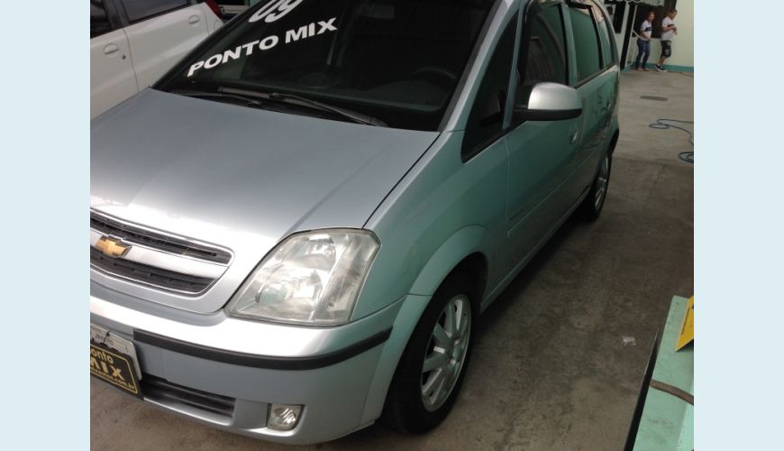 CHEVROLET MERIVA 1.8 MPFI PREMIUM 8V FLEX 4P AUT. - PRATA - 2009 Foto 2 (Grande)