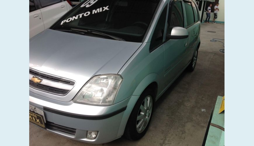 CHEVROLET MERIVA 1.8 MPFI PREMIUM 8V FLEX 4P AUT. - PRATA - 2009 Foto 2 (Grande)