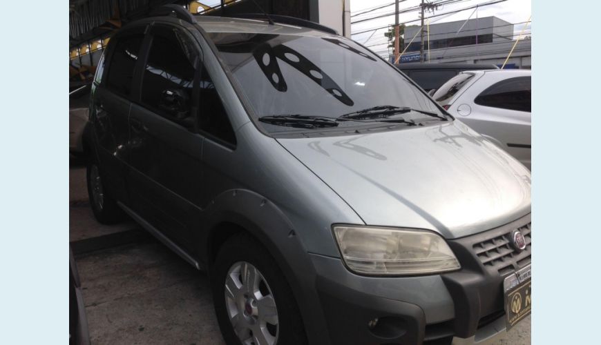 FIAT IDEA 1.8 MPI ADVENTURE LOCKER 8V FLEX 4P - CINZA - 2009 Foto 2 (Grande)