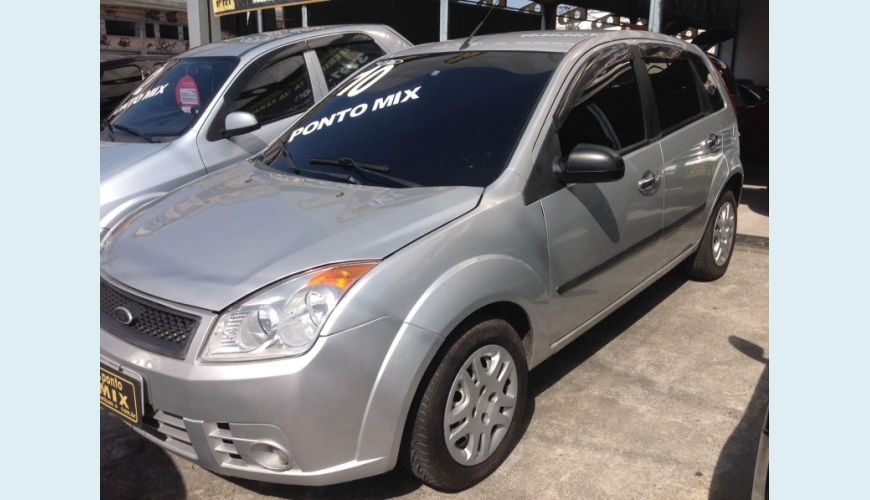 FORD FIESTA 1.0 MPI HATCH 8V FLEX 4P - PRATA - 2010 Foto 2 (Grande)