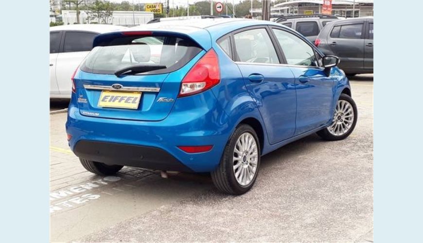 FORD FIESTA 1.6 TITANIUM HATCH 16V FLEX 4P POWERSHIFT - AZUL - 2016 Foto 2 (Grande)