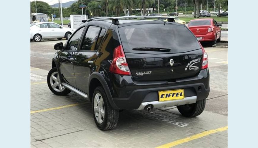 RENAULT SANDERO 1.6 STEPWAY 16V FLEX 4P - PRETO - 2010 Foto 2 (Grande)