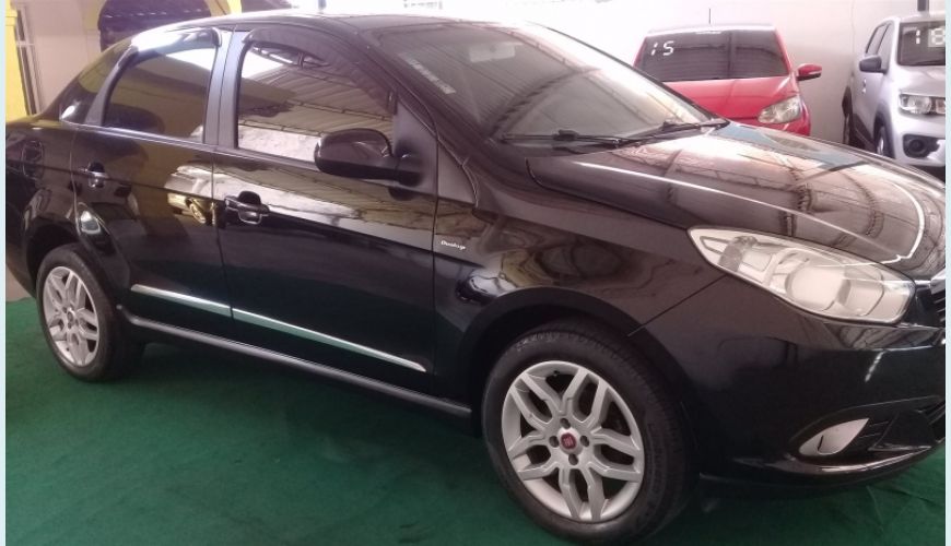 FIAT GRAND SIENA 1.6 MPI ESSENCE 16V FLEX 4P AUT. - PRETO - 2013 Foto 2 (Grande)