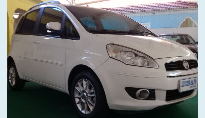 FIAT IDEA 1.4 MPI ATTRACTIVE 8V FLEX 4P - BRANCO - 2013 Foto 2 (Grande)