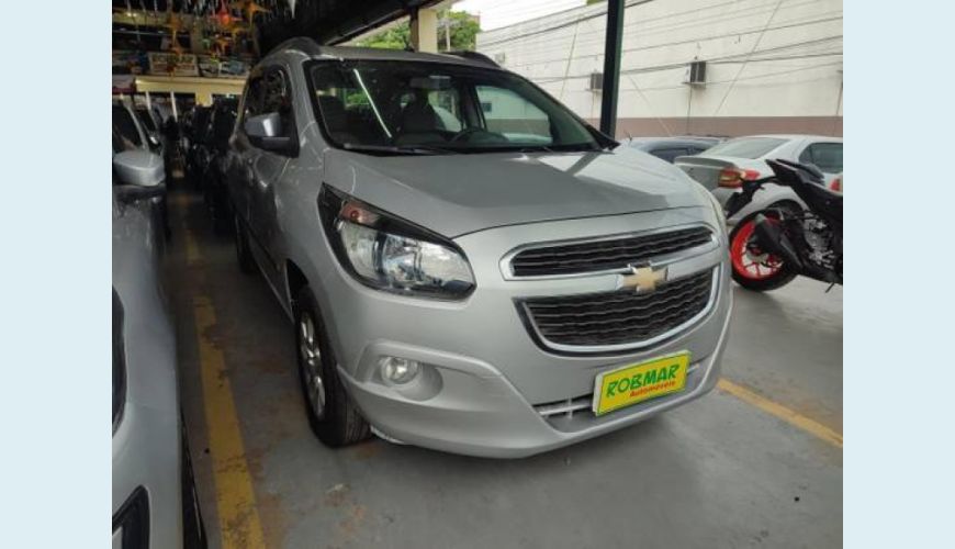 CHEVROLET SPIN 1.8 LTZ 8V FLEX 4P - PRATA - 2016 Foto 2 (Grande)