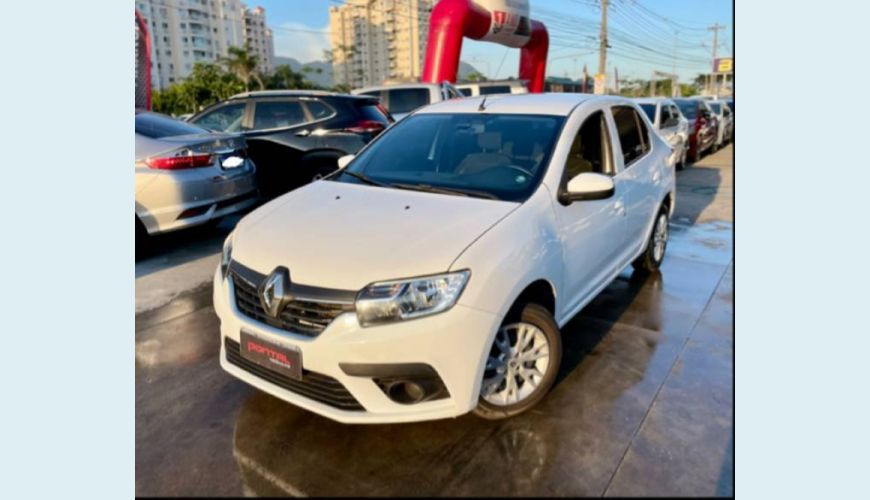 RENAULT LOGAN 1.0 12V SCE FLEX ZEN - BRANCO - 2020 Foto 2 (Grande)