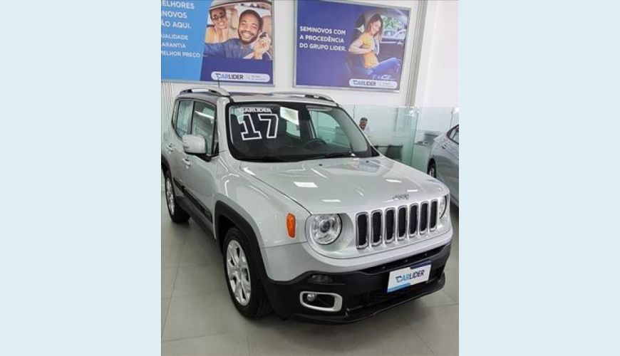 JEEP RENEGADE 1.8 16V FLEX LIMITED 4P AUT. - PRATA - 2017 Foto 2 (Grande)