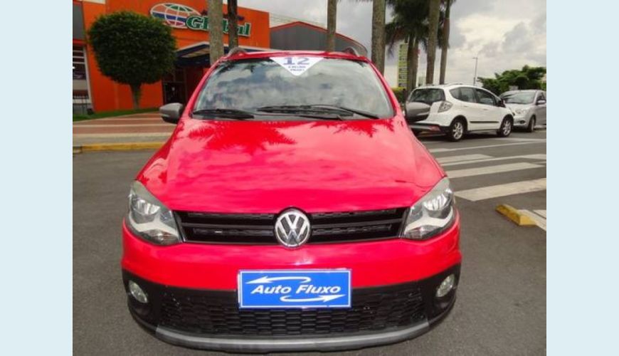 VOLKSWAGEN CROSSFOX 1.6 MI FLEX 8V 4P - VERMELHO - 2012 Foto 2 (Grande)