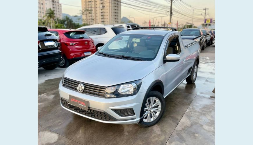 VOLKSWAGEN SAVEIRO 1.6 MSI TRENDLINE CS 8V FLEX 2P - PRATA - 2020 Foto 2 (Grande)