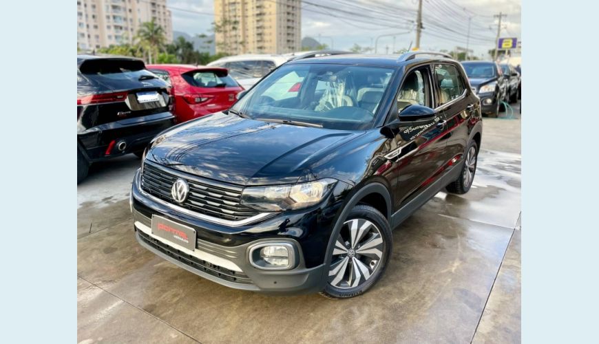 VOLKSWAGEN T-CROSS 1.4 250 TSI TOTAL FLEX HIGHLINE AUT. - PRETO - 2020 Foto 2 (Grande)