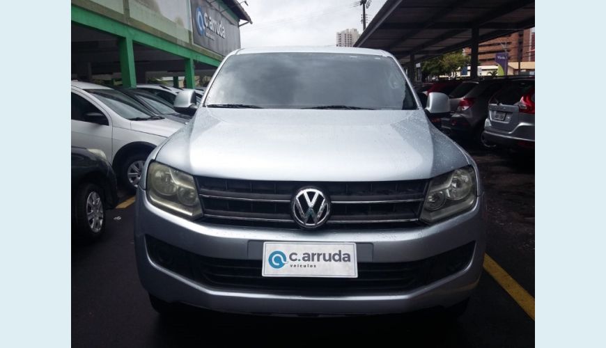 VOLKSWAGEN AMAROK 2.0 SE 4X4 CD 16V TURBO INTERCOOLER DIESEL 4P - PRATA - 2012 Foto 2 (Grande)
