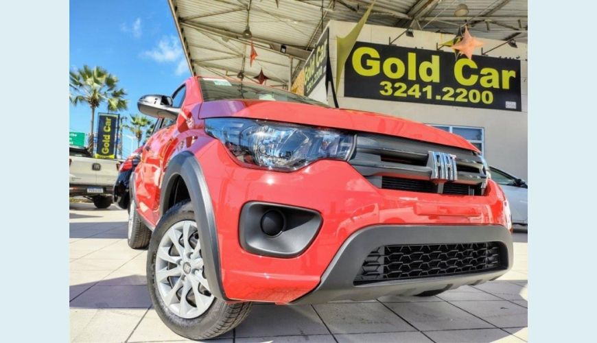 FIAT MOBI 1.0 EVO FLEX LIKE. - VERMELHO - 2022 Foto 2 (Grande)