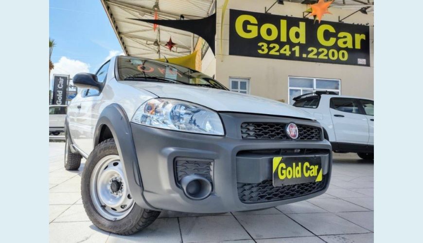 FIAT STRADA 1.4 MPI HARD WORKING CD 8V FLEX 3P - BRANCO - 2020 Foto 2 (Grande)