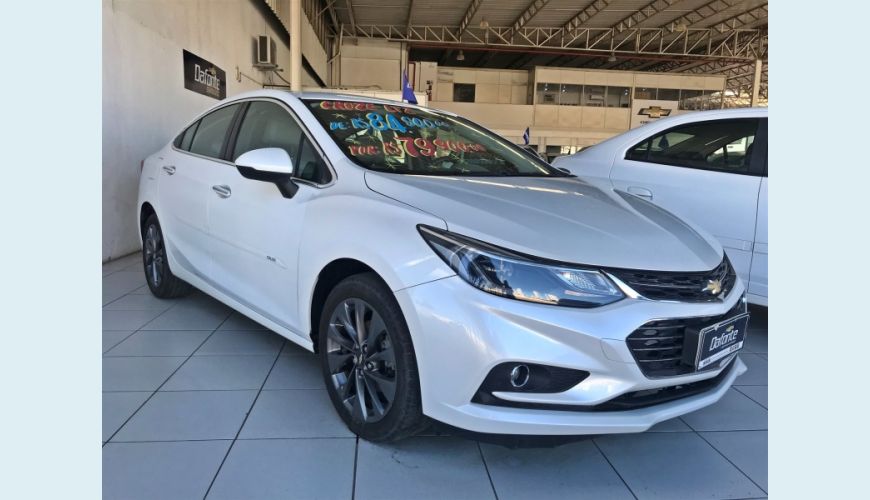 CHEVROLET CRUZE 1.4 TURBO LTZ 16V FLEX 4P AUT. - BRANCO - 2017 Foto 2 (Grande)