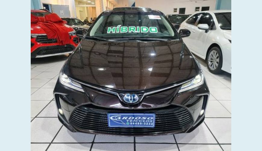 TOYOTA COROLLA 1.8 VVT-I HYBRID FLEX ALTIS CVT - MARROM - 2020 Foto 2 (Grande)