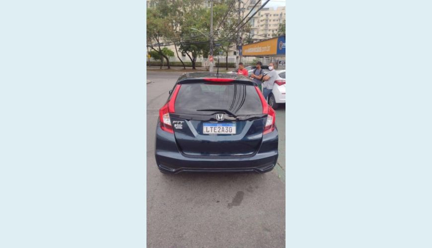 HONDA FIT 1.5 EXL 16V FLEX 4P AUT. - AZUL - 2018 Foto 2 (Grande)